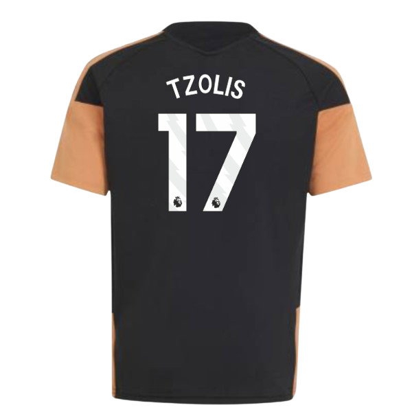 [DDJ] 2026 2027 Arsenal Training Kids Kit (Black) (Tzolis 17)