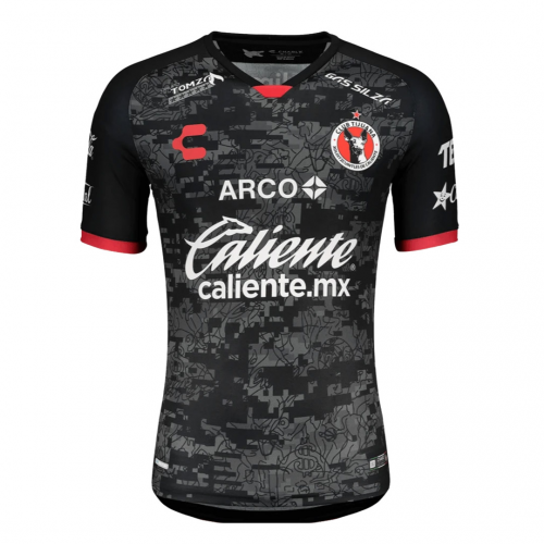 Authentic Club Tijuana 20-21 Home Black Soccer Jersey Shirt