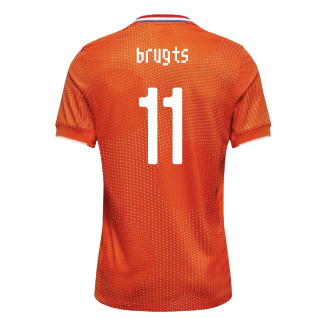 Match Worn Style Netherlands Top Level Home Player Jersey (Kids)