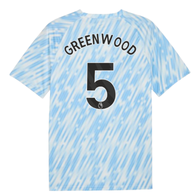 Greenwood 5 Man City Club Trendy Home Team Kit