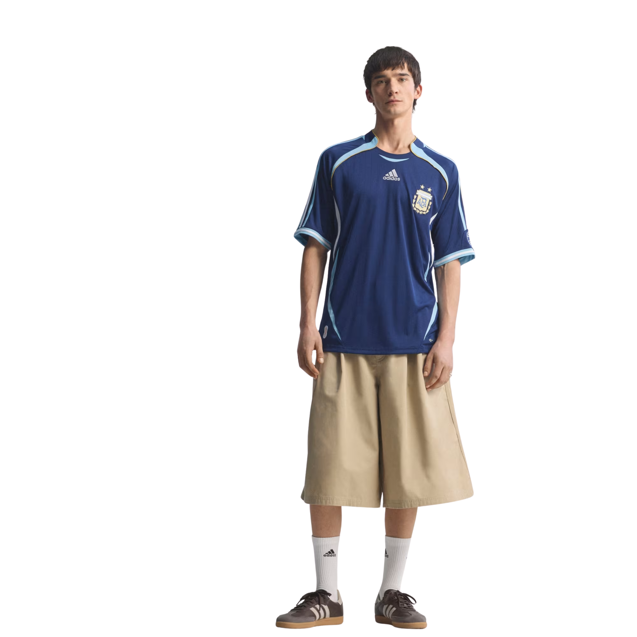 Argentina National Team 2006-2007 Season Away Jersey –  Match Day Version S