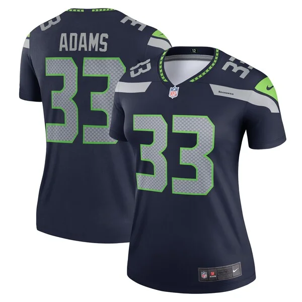 Performance Seattle Seahawks  Jersey - Premium Navy NFL Fan Jersey ...