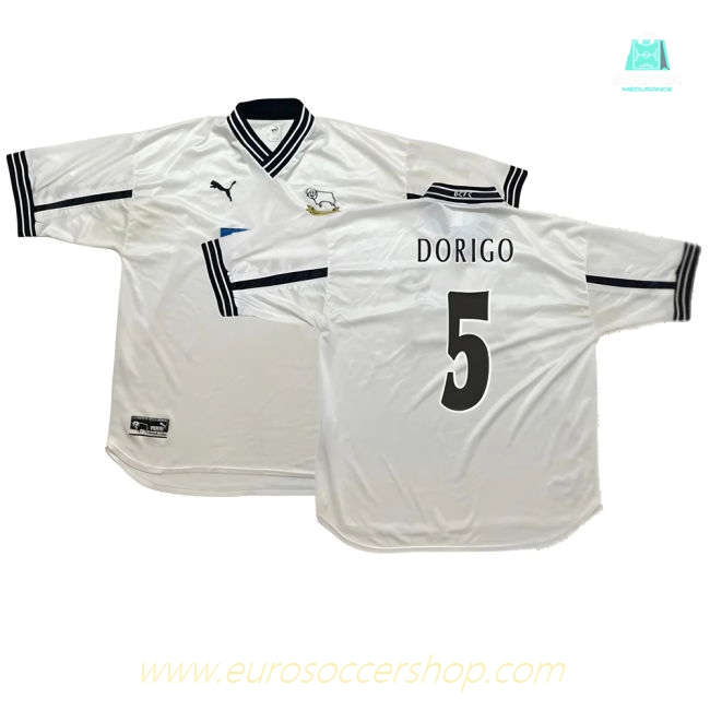 Derby County 1999-00 Home Shirt ((Very Good) XXL) (Dorigo 5)