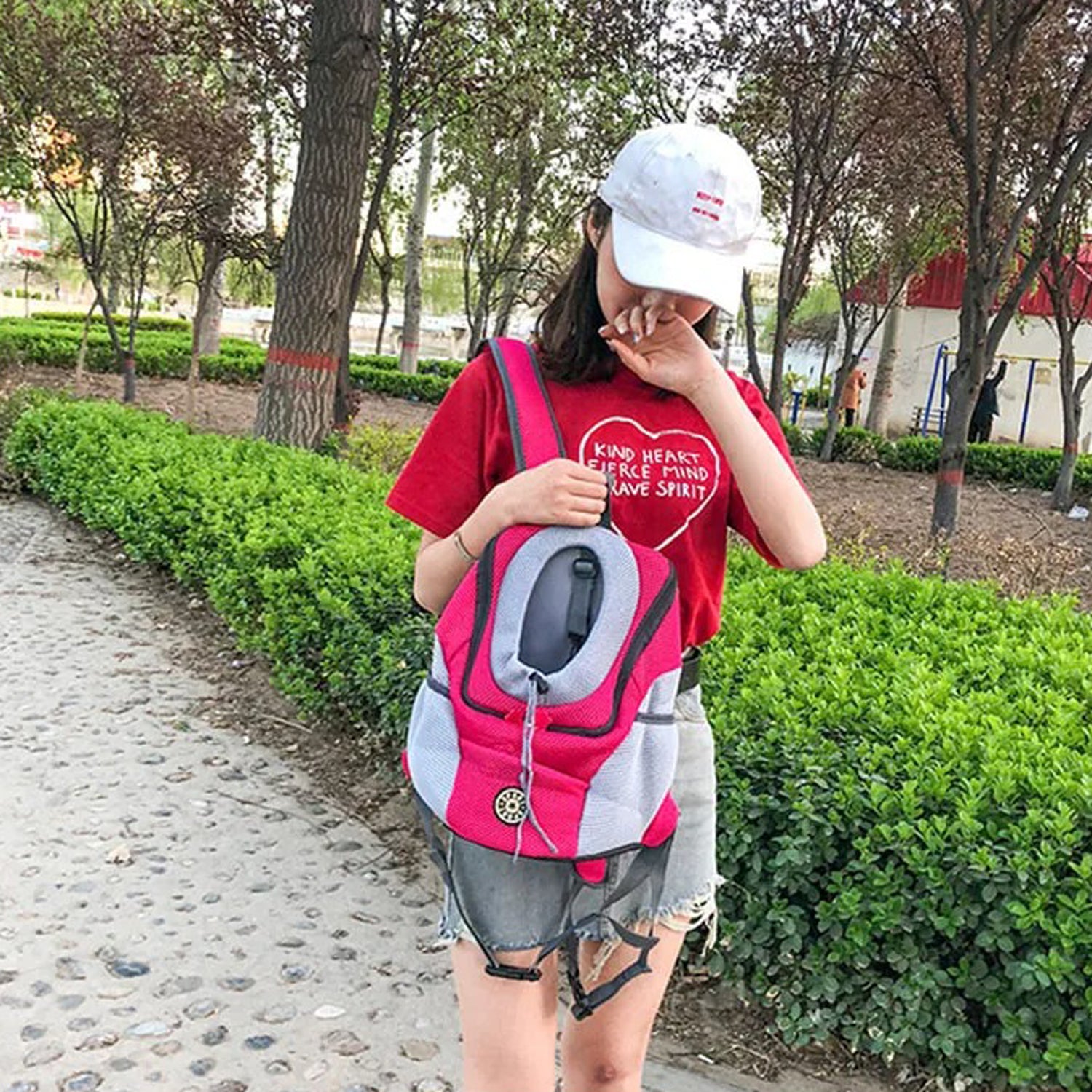 French Bulldog Bag Transport – Durable Dog Travel Backpack Summer Wear