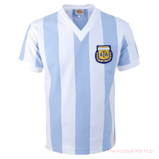 Argentina 1982 World Cup Retro Football Shirt