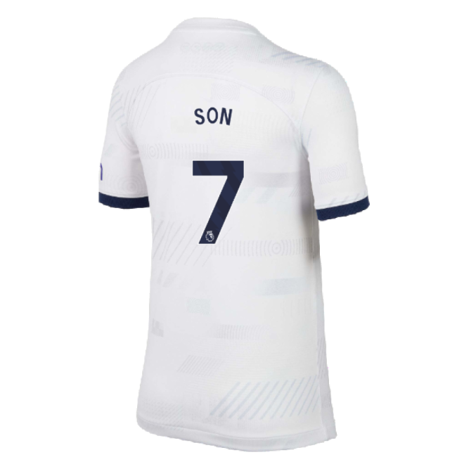 Tottenham Home Football Jersey 2023-20 - Son #7 M S Kids