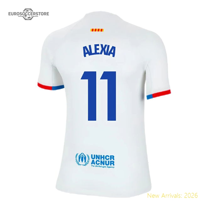 Barcelona 2024-25 Away Fan Version For Kids (Alexia Soccer Jersey