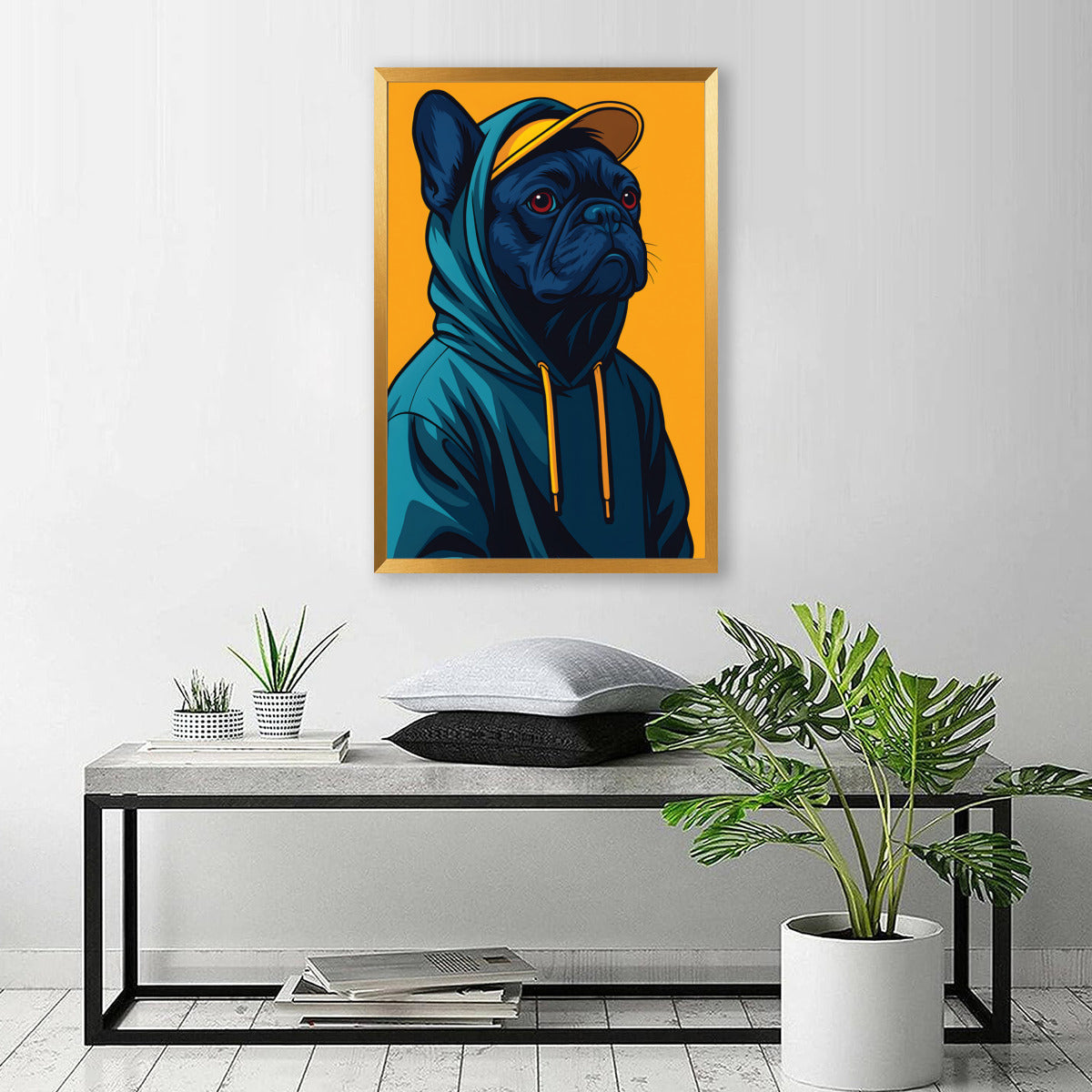 Baxter - Vertical Framed poster • Wall Decoration