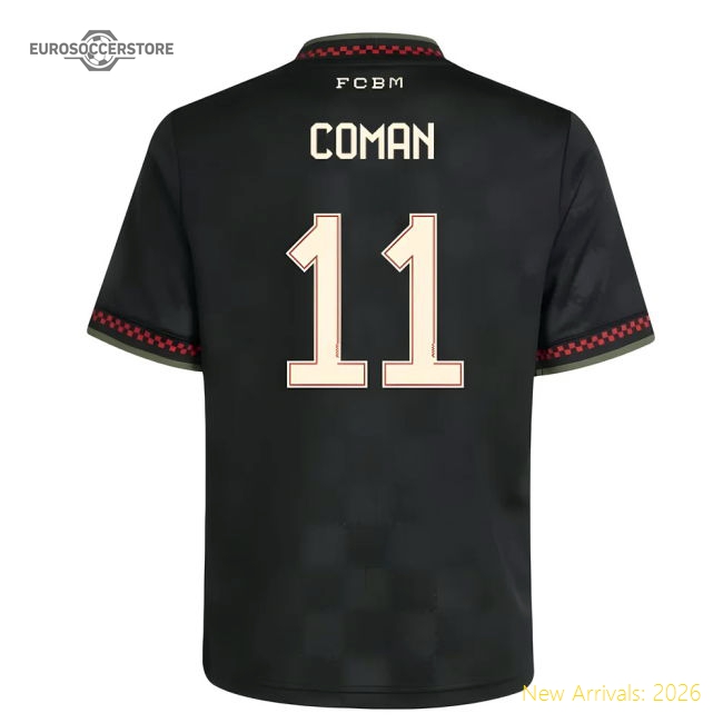 2025-2026 Bayern Munich Third Shirt (Kids) (Coman 11)
