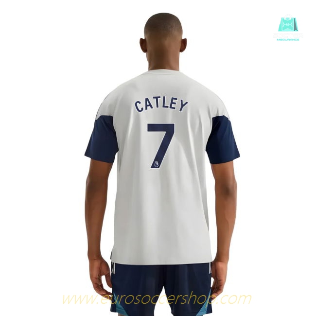 2025-2026 Arsenal Training Tee (Grey) (Catley 7)