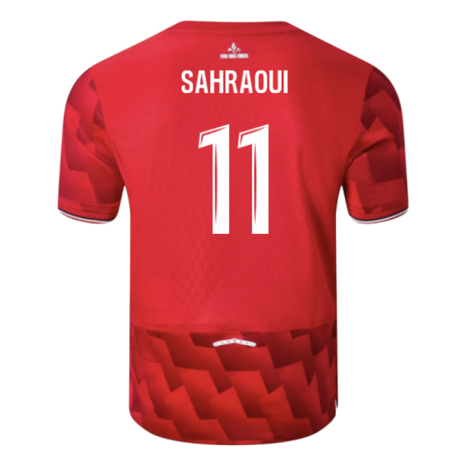 Top-Quality Best-Selling 2025-2026 Lille Home Shirt (Sahraoui 11)