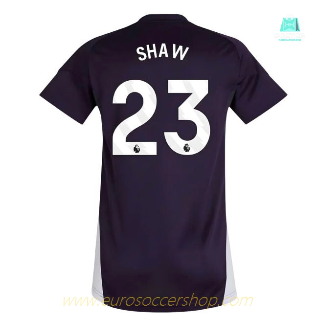 2025-2026 Man Utd Training Jersey (Aurora Plum) - Womens (Shaw 23)