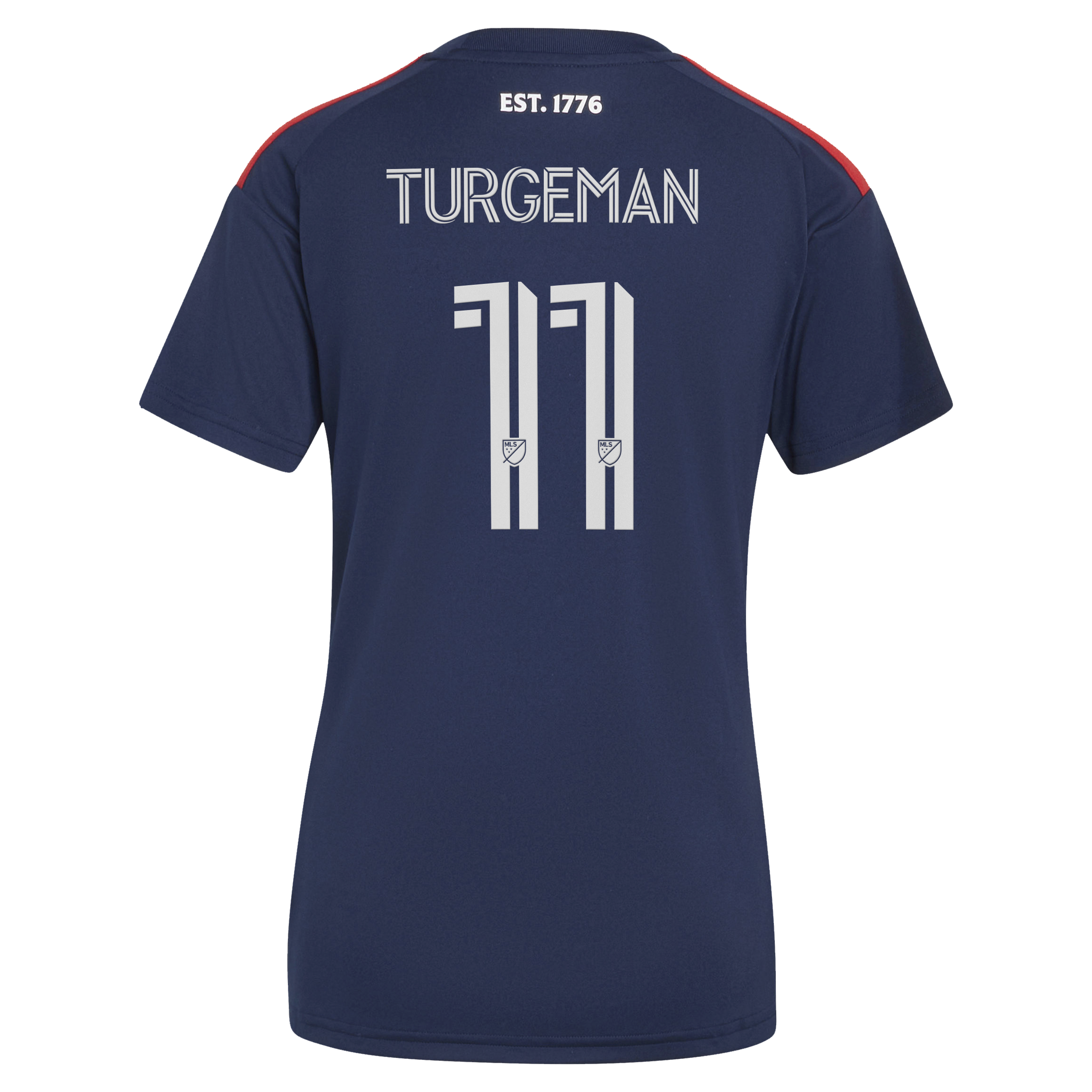 [SJH] Dor Turgeman New England Revolution Women's 2026 Independence Day Replica Jersey - Blue