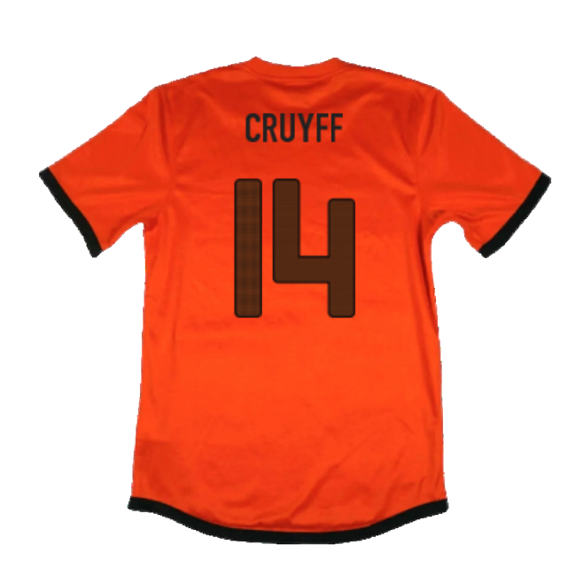 Holland 2012-13 Home Shirt ((Very Good) S) (Cruyff 14) Quality