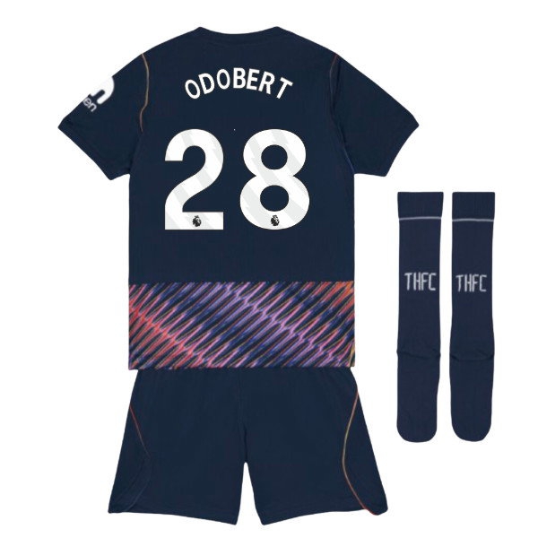 [EFKS] 2026-2027 Tottenham Away Little Kids Mini Kit (Odobert 28)