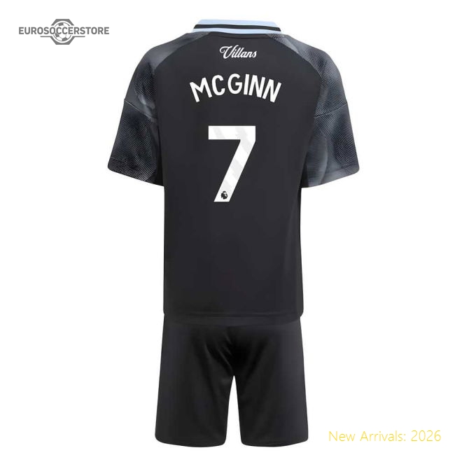 Authentic 2025-2026 Aston Villa Away Mini Kit (mcginn 7) - Premium