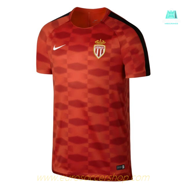 2017-2018 Monaco Nike Dry Pre-Match Training Shirt (Red)