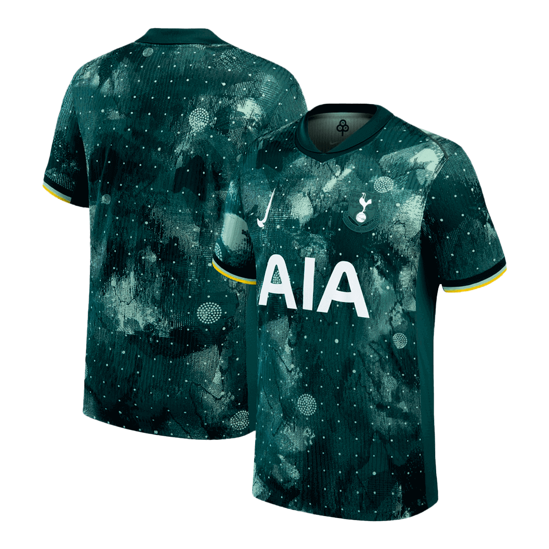 Player Version Tottenham Hotspur Third Away Soccer Jersey 2024/25Authe