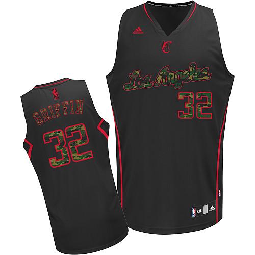 Clippers Black Angeles Clippers #32 Jersey - NBA Fan Apparel