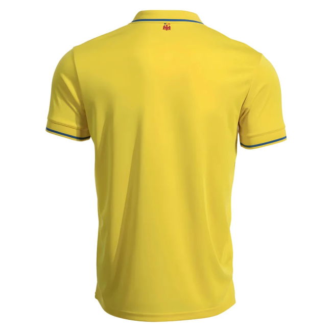 2025-2026 Romania Presentation Polo Shirt (Yellow) Official