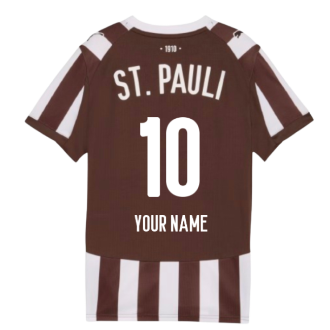 2025-2026 St Pauli Home Shirt (Kids) (Your Name)