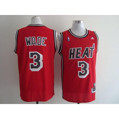 Heat Red Miami Heat #3 Jersey - Discounted Quality Basketball Jersey