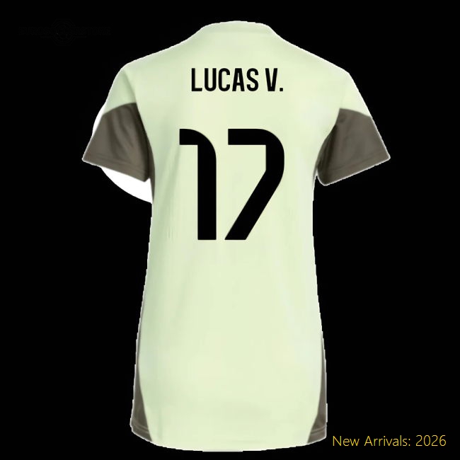 Football Team Womens Lucas V. Modern Jersey Smart Fabric Quick-dry