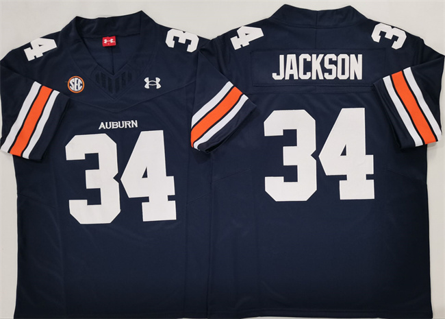 Men's None Game 2024 game day Bo Jackson #34 embroidered Jersey