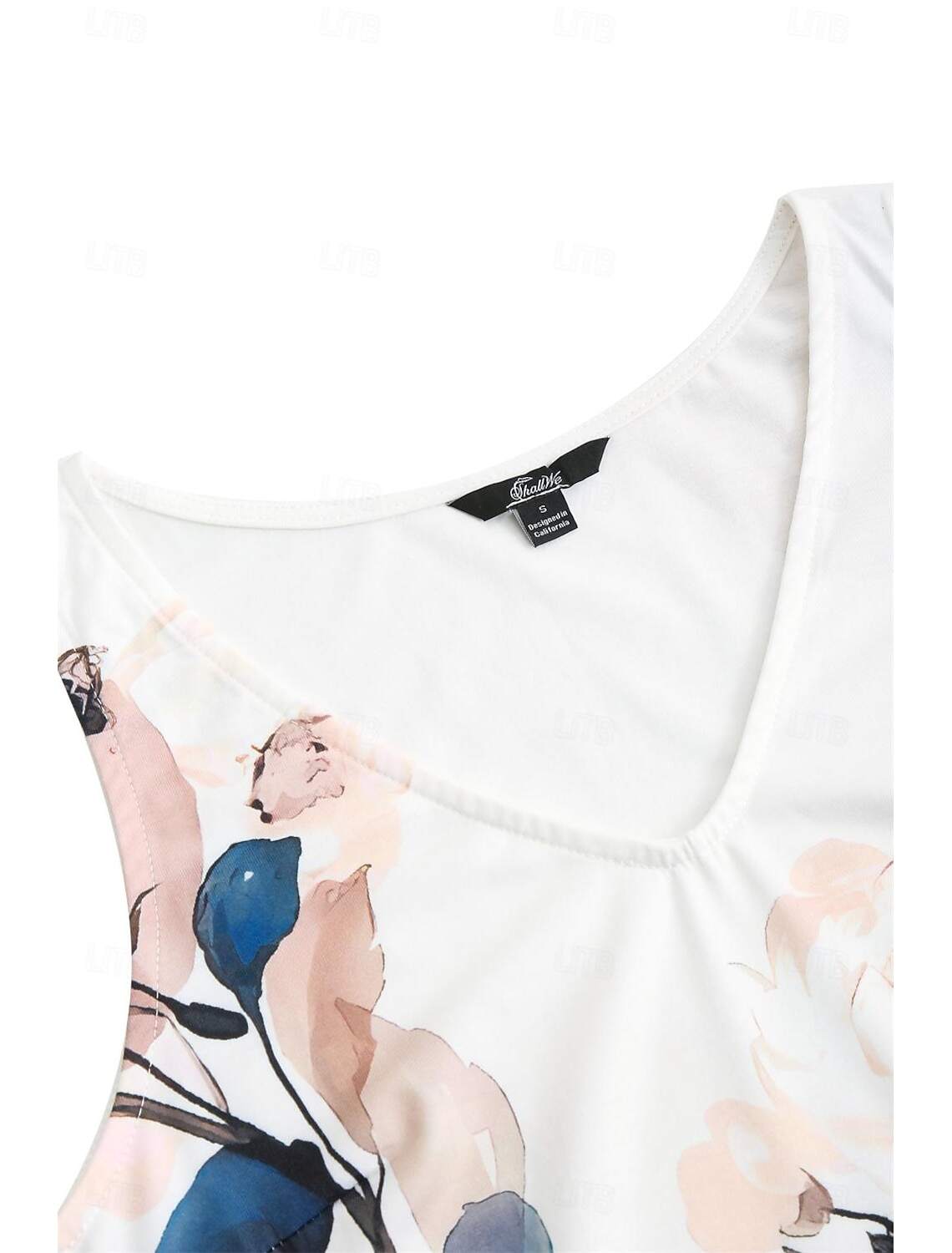 Women's Camis 2 Pieces Outfits Daily Hawaiian Print Sleeveless V Neck Vacation Summer