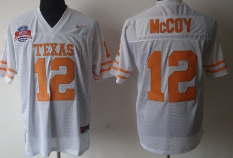 Men's UT TX White 2024 away jersey Colt Mc #12 durabl Jersey