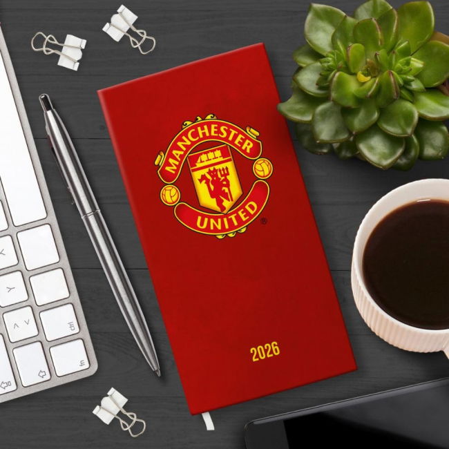 Women's Manchester United FC Slim Diary 2026
