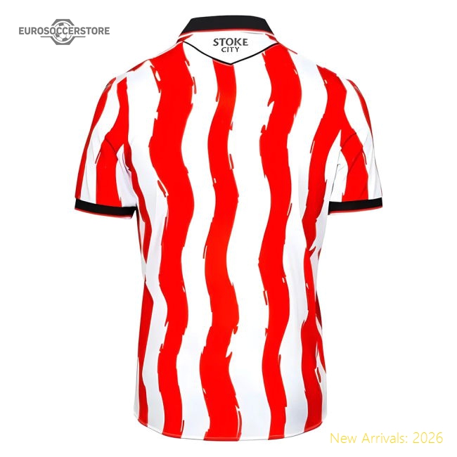 Authentic 2025-2026 Stoke City Home Shirt - Premium Quality Baby