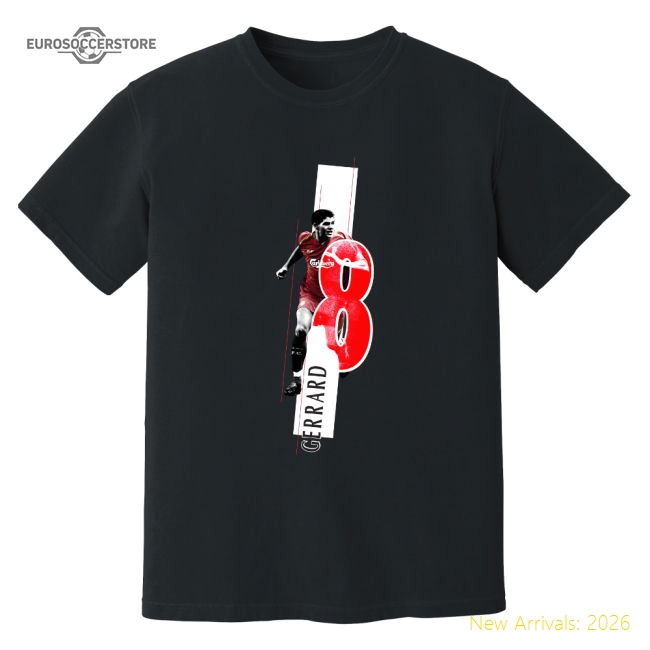 Official Steven Gerrard Liverpool Premier League Legend T-shirt