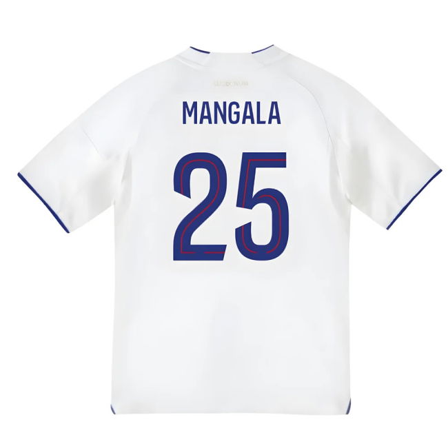 Lyon Olympique Lyon Home Shirt Kids Mangala #25 Ultra Comfort Fan ...