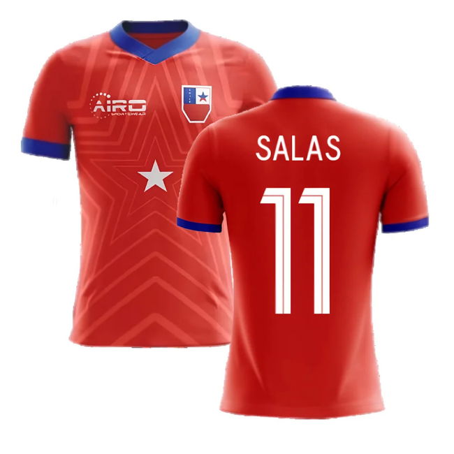 Professional 2025-2026 Chile Home Concept Football Shirt (Salas 11)