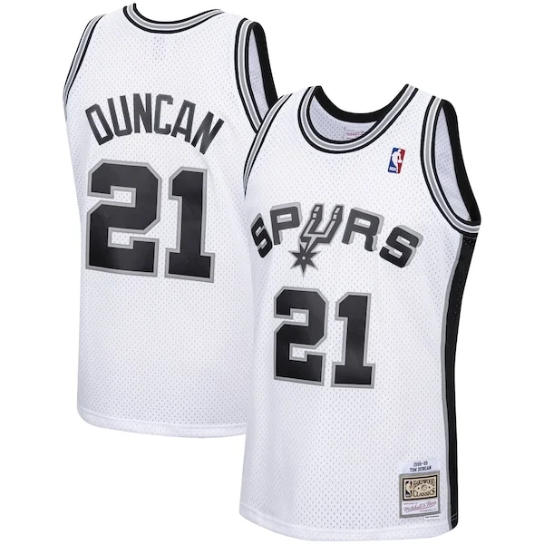 Premium Tim Duncan SAS Swingman Jersey - Budget Price - Fan Favorite