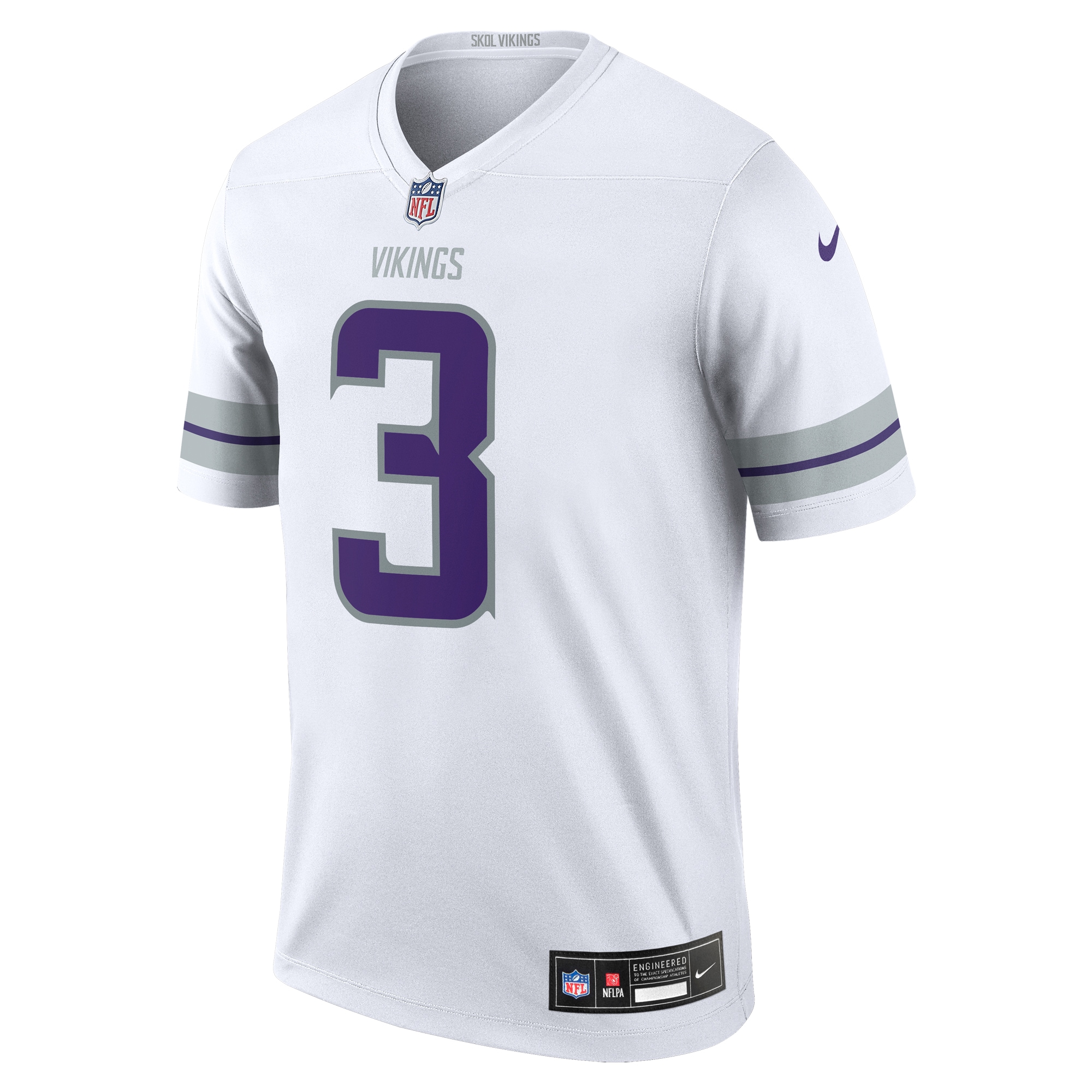 [LK] Jordan Addison Minnesota Vikings Legend Player Performance Jersey Top - White