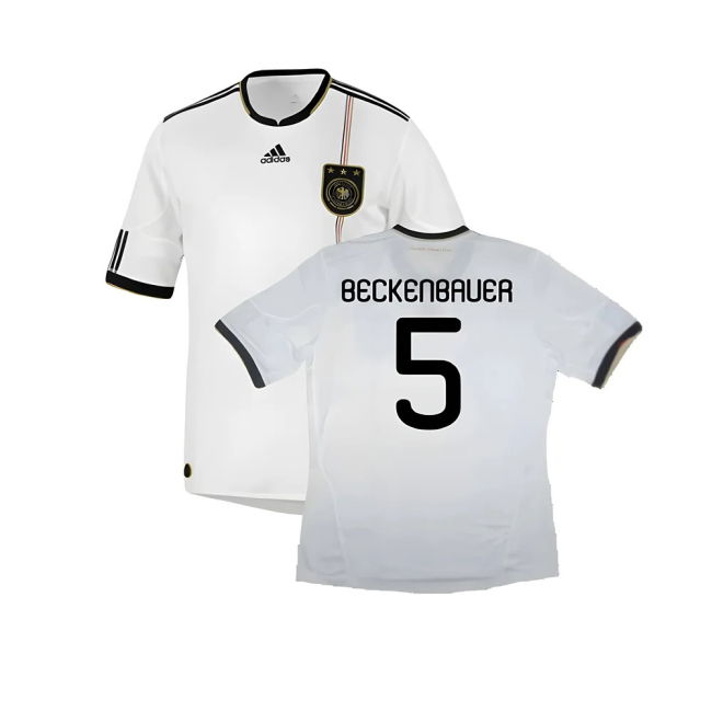Germany 2010-11 Home Shirt ((Good) S) (BECKENBAUER 5)