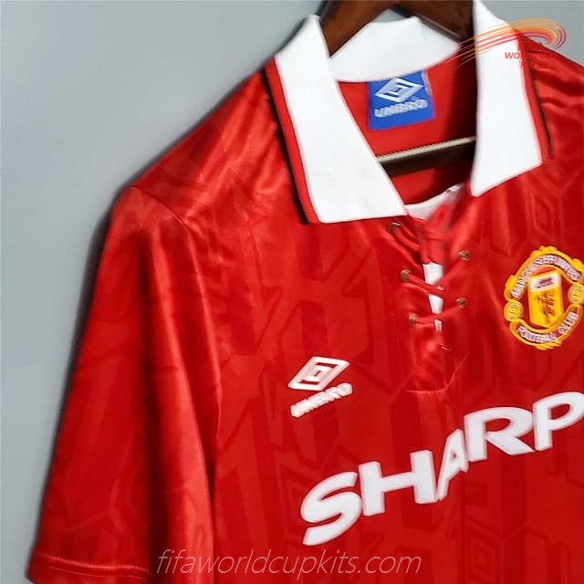 Manchester United 92-94 Home Football Kit
