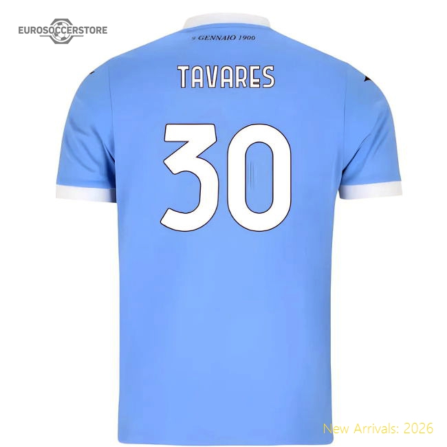 Elite Home Football Club Tavares Jersey Performance Uv-protective