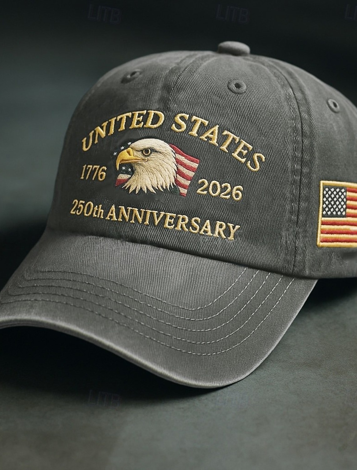 4th of July 2026 250th Memorial Day Patriotic Patriot Graphic US Flag T-Shirt