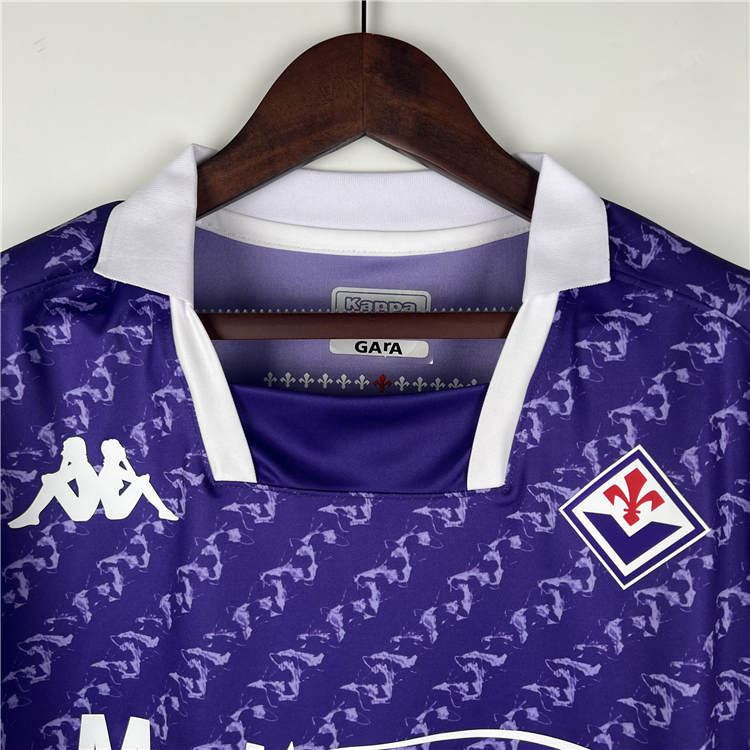 High Quality Breathable Fiorentina 2324 Home Football Shirt