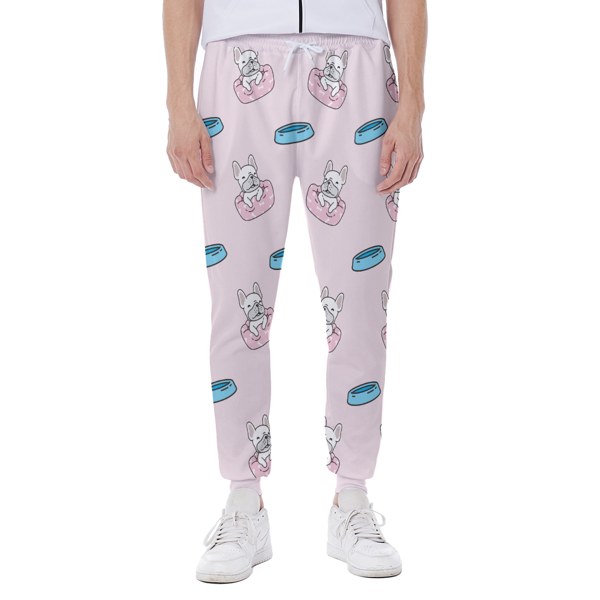 French Bulldog Lover Kobe Men's Sweatpants Lovely Frenchie Themed Goods