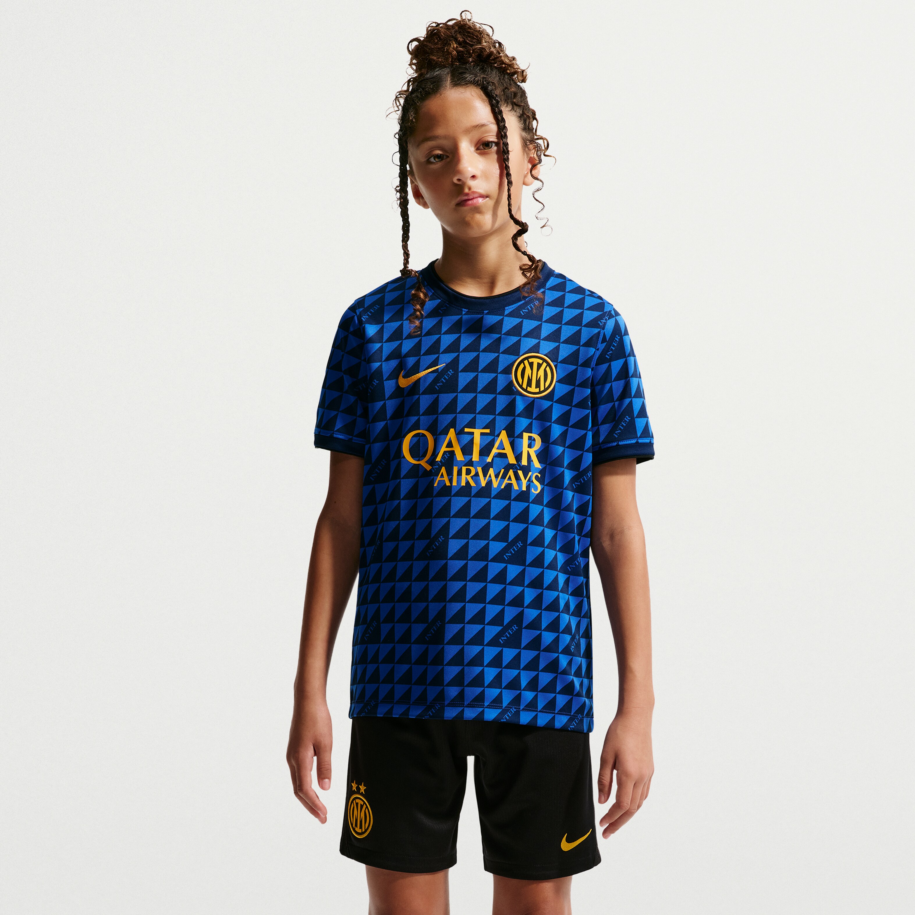 [LK] Inter Milan Youth 2026/27 Away Pre-Match Jersey Top - Blue