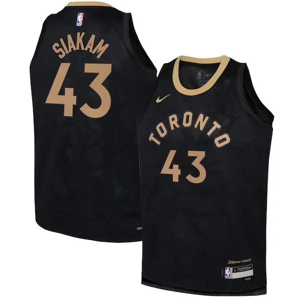 Pascal Siakam TOR Swingman Jersey - premium NBA - Black workout