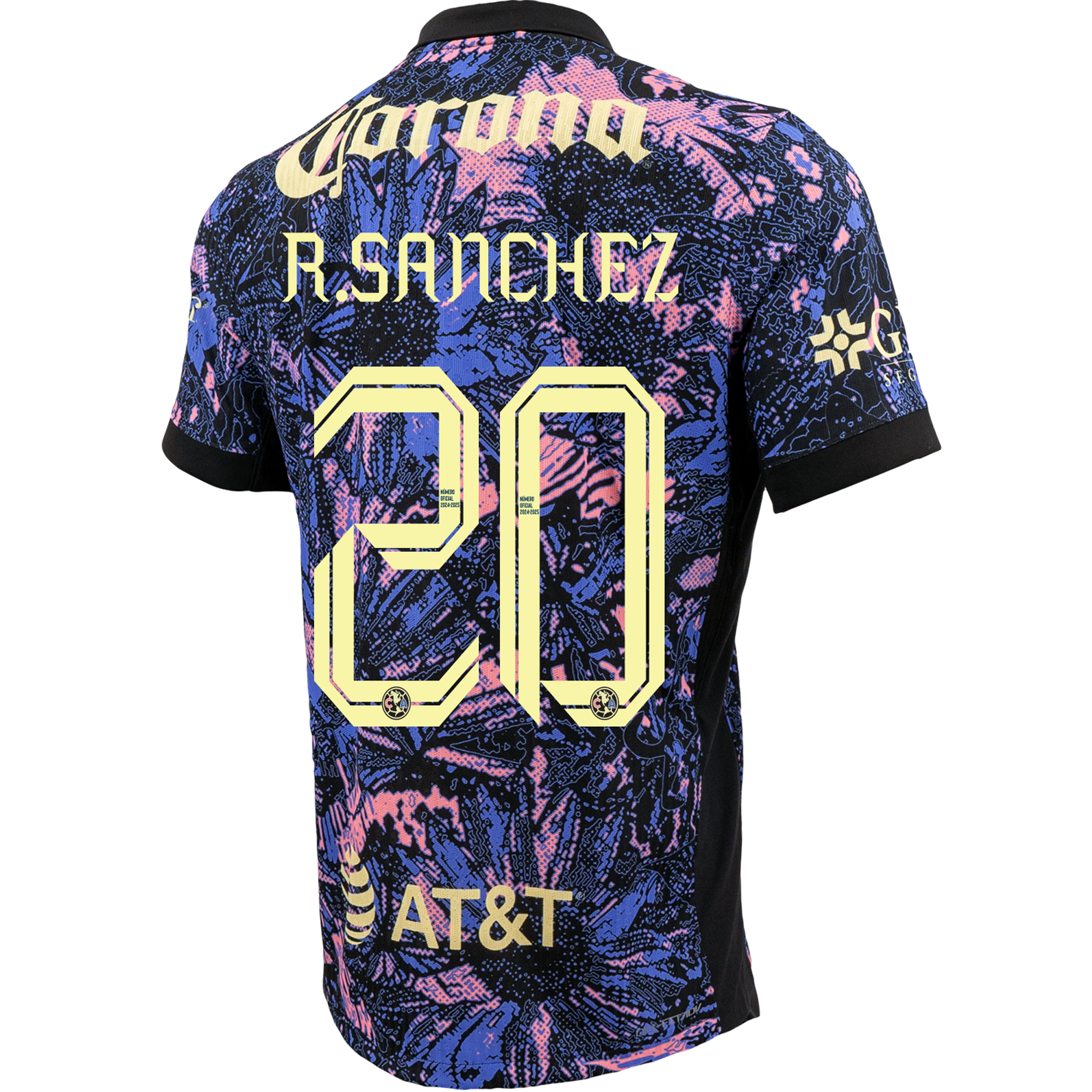 Club America Sánchez 2024-2025 UCL Third Jersey – Authentic Shirt