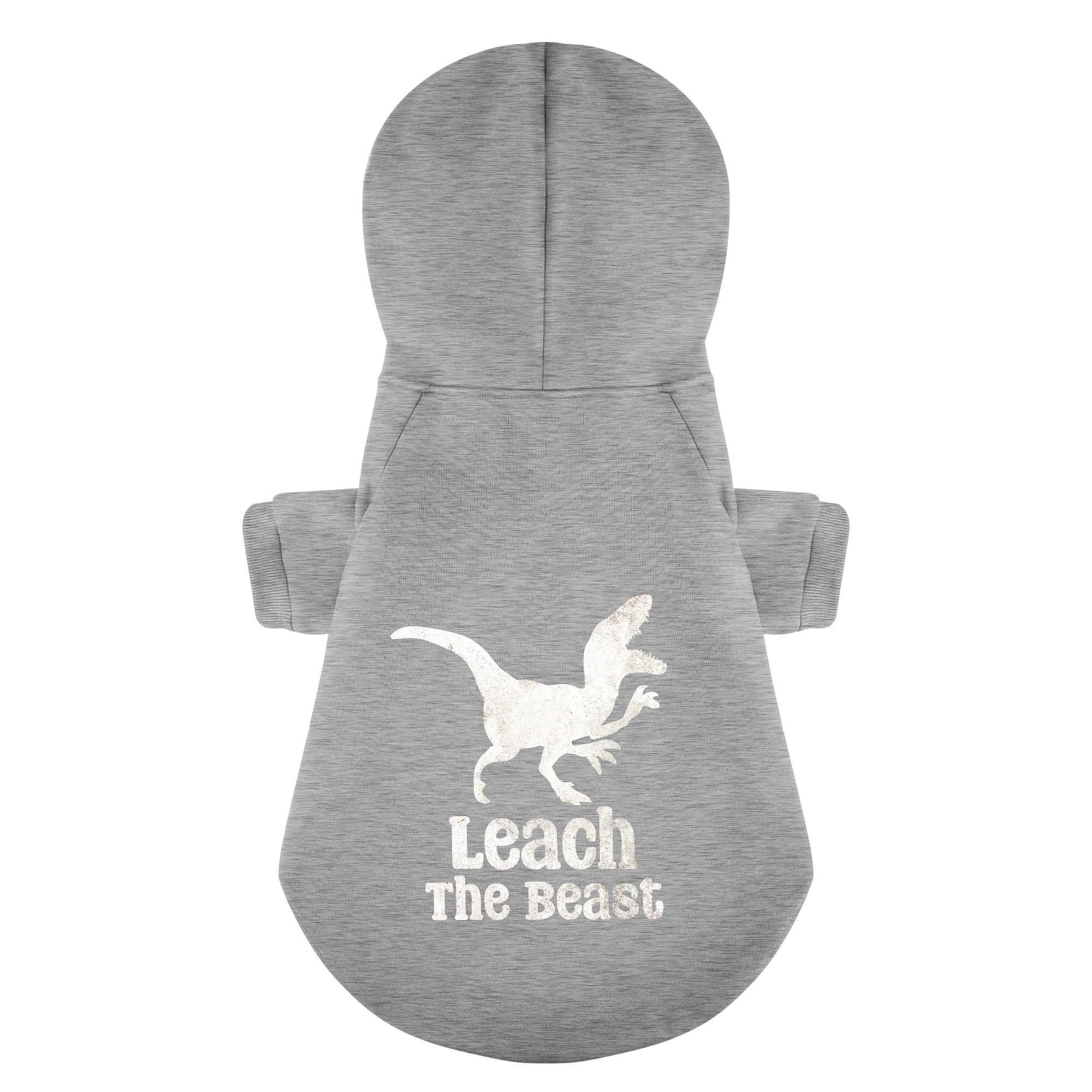 Minimal-Aesthetic Leach The Beast - Personalized French Bulldog Hoodi...