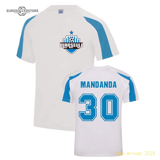 Fan-Favorite Steve Mandanda Marseille Sports Training Jersey (White)