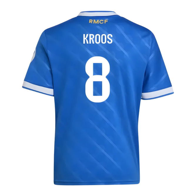 2025-2026 Genuina Camiseta Real Madrid Tercer - Niños Con Kroos 8