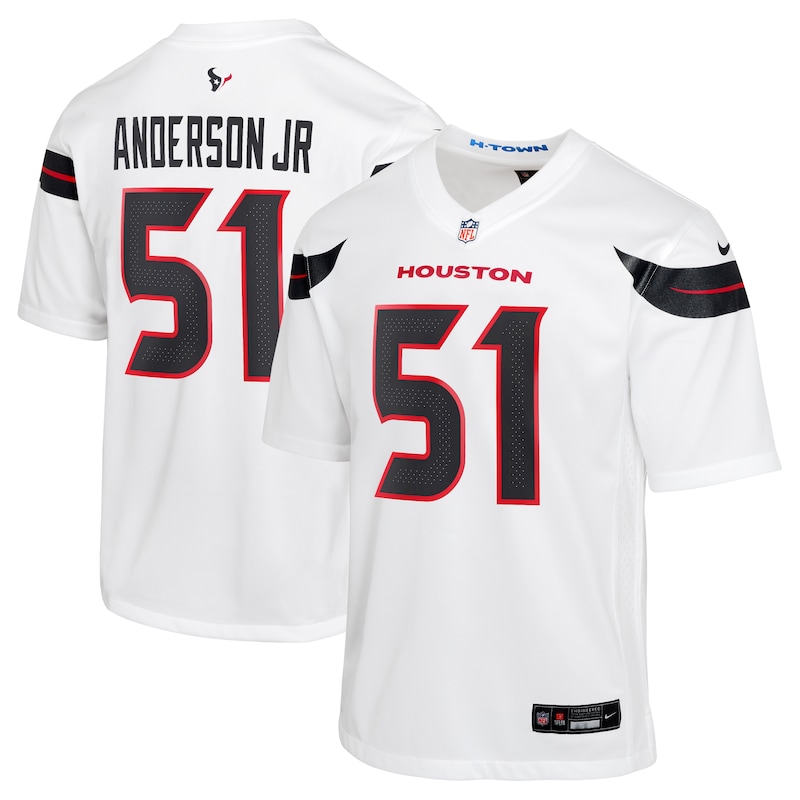 None Will Anderson Jr. Star Player HOU Texans Budget-Friendly Jersey